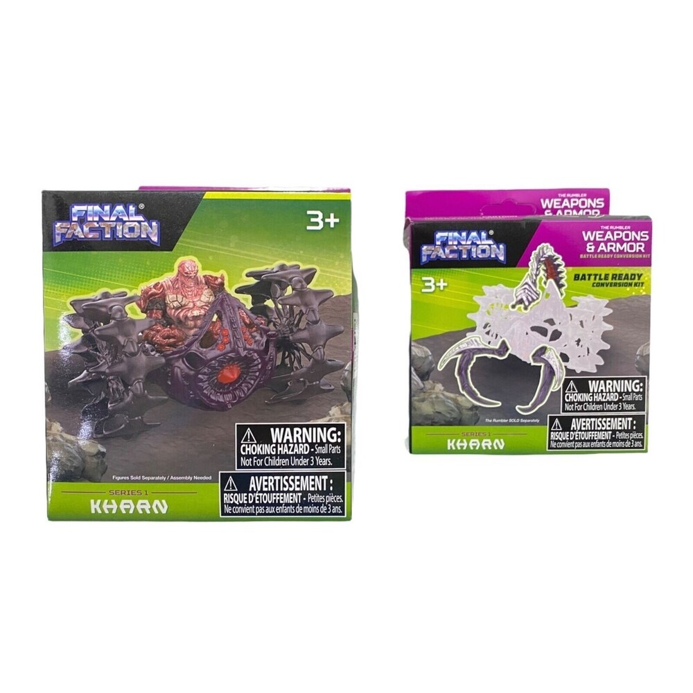 Final Faction Kharn the Rumbler Vehicle and Armor 2-Piece Play Set Series 1